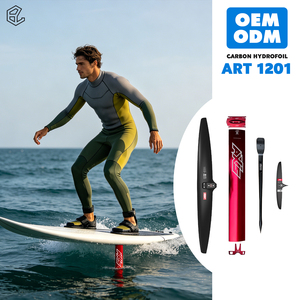 Fast Downwind ART PRO 1201 คาร์บอนไฮโดรฟอยล์  ประสิทธิภาพการเลื่อนไกลแบบยาวพิเศษ  การเลี้ยวที่คาดการณ์ได้ สำหรับการเชื่อมต่อคลื่นทะเลและคลื่นต่างๆ - Product Image 1
