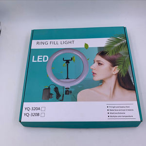 YQ-320A Luce ad Anello 12 Pollici Dimmerabile Regolabile LED Circolare con Treppiede per <span class=keywords><strong>Video</strong></span> <span class=keywords><strong>Youtube</strong></span> Live 12 Pollici - Product Image 6