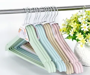 Hot sale Colorful Multifunctional Clothes Hangers Metal Plastic Rack Outdoor Drying Rack clothing coat closet organizer