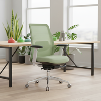 Chaises de bureau ergonomiques modernes à dossier haut en maille pivotantes, nouvellement conçues pour l'atelier et l'hôpital