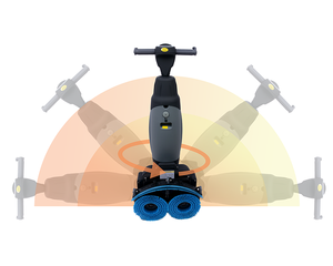Aspiradora Inalámbrica Comercial para Limpieza <span class=keywords><strong>de</strong></span> Pisos, Mini Fregadora <span class=keywords><strong>de</strong></span> Pisos a Batería para Oficinas, Almacenes y Fábricas - Product Image 2