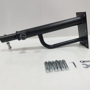 Retractable Wall Mounted Boxing Punching Bag Bracket Black Durable Arm <b>Strength</b> <b>Training</b> Equipment - Product Image 4