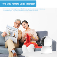 Venta caliente 1080P 2MP 3MP Wifi Cámara de detección de movimiento interior PTZ inalámbrica Cámara inteligente con visión nocturna