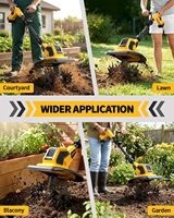 Motoculteur électrique portatif sans fil à batterie lithium pour jardin, potager, parterre de fleurs, OEM, faible MOQ