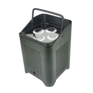 Mini <span class=keywords><strong>LED</strong></span> uplight 4x18W rgbwa UV 6in1 không dây <span class=keywords><strong>DMX</strong></span> uplights <span class=keywords><strong>LED</strong></span> mệnh Pin hoạt động lên - Product Image 6