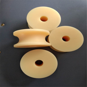 Nhà máy CNC gia công bánh xe duy nhất dây Dây nhựa ròng rọc dây ròng rọc nhựa nylon V <span class=keywords><strong>u</strong></span> h Vành Đai ròng rọc - Product Image 4