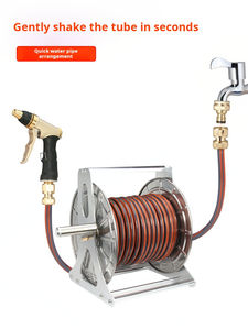 Lingzhen tuyau de lavage de voiture <span class=keywords><strong>enrouleur</strong></span> plaque jardin tuyau <span class=keywords><strong>d</strong></span>'<span class=keywords><strong>arrosage</strong></span> bobine - Product Image 6