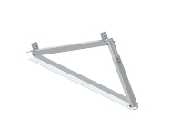 Kit de Triangle de barre d'angle de toit plat réglable de panneau solaire d'usine Rail en aluminium pour le système de montage de support de toit solaire | Signe d'art