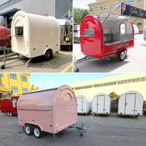 Camion de restauration mobile de conception chinoise la plus récente, pour salon de coiffure, café, restaurant, hamburger, chariot de nourriture, barbecue sur remorque - Product Image 2