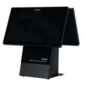 Màn hình kép tiền mặt đăng ký POS Máy 15.6/15-inch được xây dựng trong 80 mét Máy in nhiệt - Product Image 1