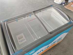 Congélateur coffre Nuelead NE-260DT à refroidissement direct, 260L, écologique, étanche, pour supermarché commercial, présentoir de crème glacée, prix bas - Product Image 5