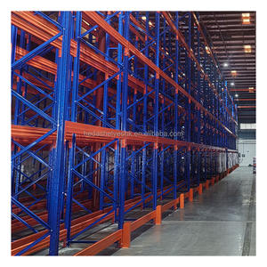 Sistema de Estanterías Metálicas Industriales para Almacenamiento de Palés en Almacenes, Sistema de Estanterías de Alta Resistencia - Product Image 1