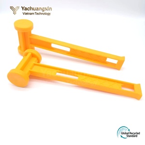 Martillos de Plástico Amarillos para Exteriores, Juego de Herramientas para Clavar Estacas en Tiendas de Campaña - Product Image 2