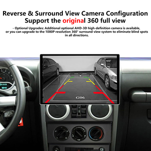 <span class=keywords><strong>Autoradio</strong></span> Android 14 16+512 Go Crystal Sound <span class=keywords><strong>pour</strong></span> Jeep Wrangler Rubicon 2008-2010 4 portes Lecteur DVD Écran 13 pouces Carplay - Product Image 5
