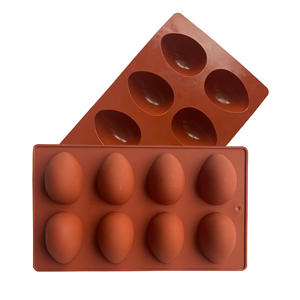 Y 8-cavità uovo di <span class=keywords><strong>pasqua</strong></span> stampo in Silicone di <span class=keywords><strong>pasqua</strong></span> caramella torta di <span class=keywords><strong>biscotti</strong></span> stampo per cottura - Product Image 1