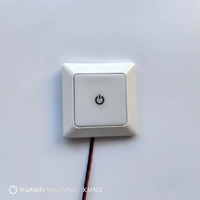 Lumière arrière intérieure COB LED en alliage de 3 pouces 12V DC pour camping-car, yacht, accessoires intérieurs de voiture