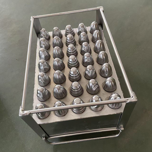 Molde de paleta de helado feliz de acero inoxidable 304, 35 Uds., molde pequeño ecológico de acero inoxidable <span class=keywords><strong>para</strong></span> congelar - Product Image 5