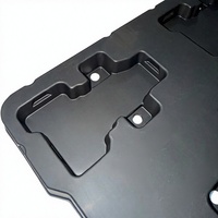Plateau alvéolé thermoformé sur mesure en PET, ABS, PP, PS pour l'emballage d'inserts de pièces de précision d'électronique grand public, direct usine