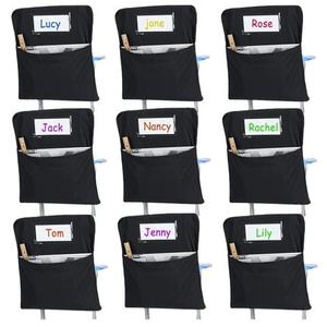 Caddy de conteo multifuncional y gráfico de bolsillo de valor de lugar suministros de aula de acero personalizables forma rectangular montada en la pared - Product Image 3