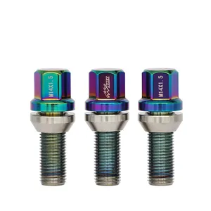 Prezzo di fabbrica OEM speciale personalizzato M6 M10 titanio Gr2 Gr5 TA2 TC4 bullone ruota anodizzato bullone bullone a sfera bullone - Product Image 3