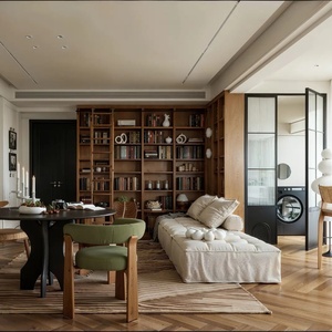 Legno Whisper moderna libreria in legno-Eco-Friendly Design modulare durevole con facile installazione per il soggiorno di stoccaggio - Product Image 1