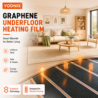 Système de chauffage électrique intelligent WiFi YODNIX, économie d'énergie pour une utilisation domestique