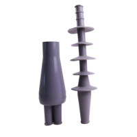 Tube en caoutchouc silicone souple ignifuge résistant aux hautes températures, personnalisé en usine, pour isolation électrique