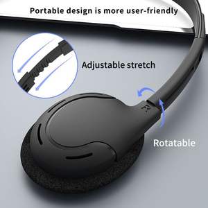 2024 pabrik 3.5mm Headphone berkabel Headset kabel Earphone dipasang di kepala untuk siswa Earphone - Product Image 5