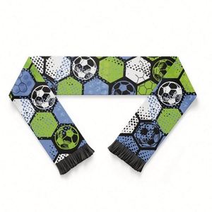 Bulk Football Fan Scarf Custom Woven Logo National Team Scarf Sports Memorabilia Soccer Fan Scarf Custom for <b>Game</b> Day <b>Gift</b> - Product Image 2