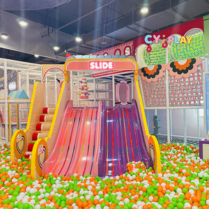 Grande <span class=keywords><strong>piscine</strong></span> à balles intérieure en plastique pour enfants <span class=keywords><strong>avec</strong></span> toboggans pour centre commercial - Product Image 6