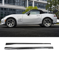 Lèvre de pare-chocs avant en fibre de carbone véritable pour Mazda MX-5 AIMGAIN, lèvre avant en carbone, jupes latérales, diffuseur arrière, kit carrosserie 2016+