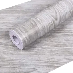 PVC自粘木墙皮和粘纸厨房皮和装饰墙纸