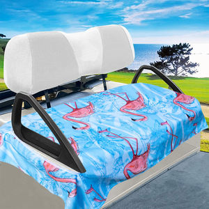 Funda de Asiento de Microfibra para Carro de Golf, Diseño Nuevo, Funda de Asiento Tipo Toalla para Carros de Golf de 2 Plazas, Club Car - Product Image 1