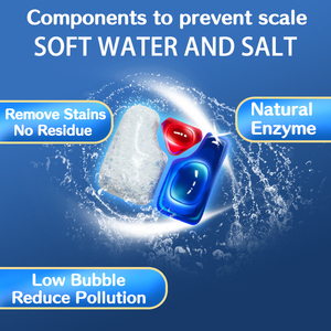 OEM Private Label 3-<strong>in</strong>-1 High-Concentration Actives Dishwasher Gel Pods Disposable <strong>Kitchen</strong> <strong>Detergent</strong> for Dishwashing - Product Image 2