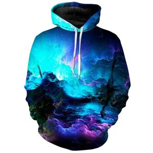 เสื้อสเวตเตอร์สวมหัวมีฮู้ดของผู้หญิงเสื้อสเวตเตอร์มีฮู้ดพิมพ์ซับลิเมชันตามสั่ง - Product Image 1