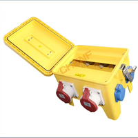Boîte de distribution portable personnalisable CHENF, étanche IP65, pour chantier, boîte de prise de courant mobile temporaire