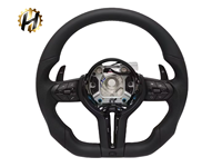 Accessoire de voiture, volant en cuir de course pour F20 F22 F23 F30 F33 F34 X1 F48 X5 F15 X3 F25 M3 F80 E90