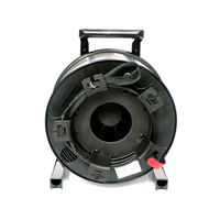 Chariot de câble à fibre optique extérieur robuste en TPU, 100m 300m SM G657A, blindé flexible pour un déploiement rapide sur le terrain