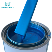 Peinture Acrylique Liquide Métallisée Bleu Nacré Brillant Haiwen 1K – Base Coat pour Voiture, Bateau, Meubles, Revêtement Plastique, Rénovation par Pulvérisation