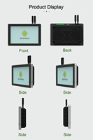 Monitor de Pantalla Táctil Android de Pared de Alta Gama con Tamaño Personalizado de 10/13/15/21/24/32 Pulgadas, Panel PC Industrial Todo en Uno