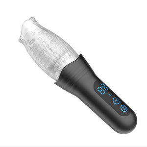 Giocattoli per Adulti Barbara, Masturbatore Telescopico Rotante Vibrante con Display Digitale e Massaggio a Particelle - Product Image 5