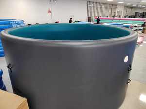 Piscine gonflable carrée haute pression pour extérieur, pliable, facile à ranger, structure rigide, pour jeux aquatiques estivaux à domicile - Product Image 5