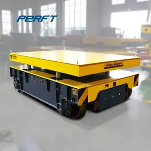 industrieller motorisierter schlepptransferwagen mit integriertem schraubendreher hubtisch 400 tonnen