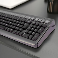 Penjualan terlaris Keyboard POS dapat diprogram reguler 101 tombol untuk mesin Kas dengan MSR untuk sistem POS
