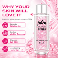 Tonique liquide anti-âge bio hydratant et éclaircissant à la Centella en perles d'huile pour femmes, marque privée IREV PDRN