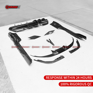 Kit de Carrocería de Fibra de Carbono Seca de Alta Calidad, Estilo OEM, para Ferrari F8, Alerón Delantero, Faldones Laterales, Difusor Trasero - Product Image 6