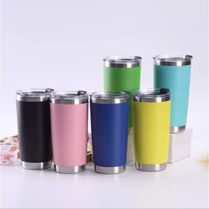 แก้วน้ำสแตนเลสเก็บความร้อนสองชั้น ขนาด 20 ออนซ์ แบบตรง สำหรับเดินทาง พิมพ์โลโก้ได้ - Product Image 4