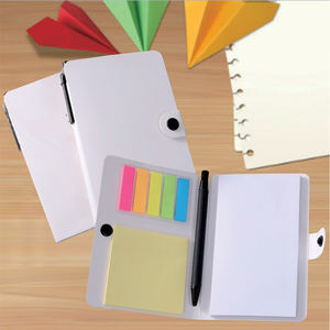 Bloc-notes autocollants personnalisés en papier kraft avec couverture adhésive et autocollants créatifs de fabricants - Product Image 3