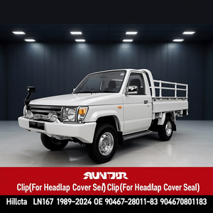 Clip (pour joint de couvercle de phare) pour Toyota Hilux LN167 1989-2004 OE 90467-08011-83 904670801183 - Product Image 3