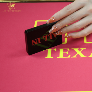 Vente en gros d'usine de poker en acrylique tout en boutons de revendeur Boutons de revendeur de poker personnalisés applicables au <span class=keywords><strong>casino</strong></span> - Product Image 5